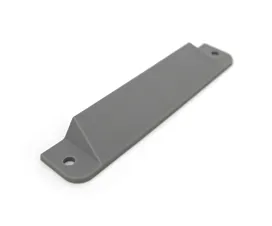 Anillas/Piezas de extremo Tapa para riel E-track horizontal / Riel de amarre - Gris