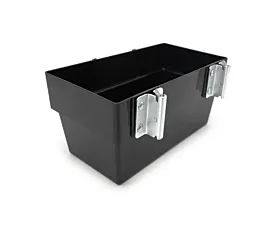 Todo - Hardware negro Contenedor de almacenamiento para E-Track