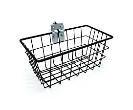 Todo - Hardware negro Cesta de alambre para E-Track
