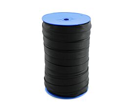 Todo - Rollos de cinta negra Cinta de poliéster 20 mm - 800 kg - negra - rollo / bobina