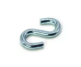 Ganchos S Gancho S abierto - 130kg - 11mm - Acero galvanizado