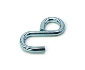Ganchos S Gancho S cerrado - 850kg - 22mm - Acero galvanizado