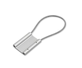 Etiquetas de Aluminio ID Etiqueta de Aluminio ID/Sello de cable - Blanco - Cable largo (31cm) - Alta gama