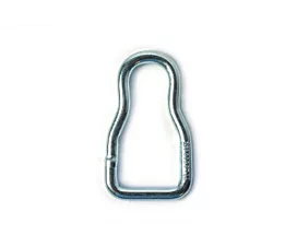 Anillas Anilla - Forma de botella - 25mm - Acero galvanizado