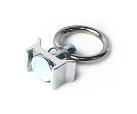 Anillas/Piezas de extremo Anilla de amarre para riel de amarre Aéreo - De acero inoxidable Anillas/Piezas de extremo Anilla de amarre para riel de amarre Aéreo - De acero inoxidable