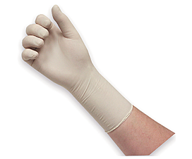 Todos los guantes Guantes desechables Chemsoft - nitrilo - blanco - 100 uds./bolsa