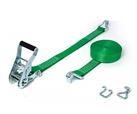 2,5t - Estándar Cinta de amarre - 2,5T - 35mm - de 2 partes - Ganchos cerrados/abiertos - Personalizada