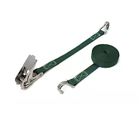 Hasta 1,5t - Estándar Cinta de amarre - 400kg - 25mm - de 2 partes - Tensor y ganchos - Acero inoxidable - Personalizada Hasta 1,5t - Estándar Cinta de amarre - 400kg - 25mm - de 2 partes - Tensor y ganchos - Acero inoxidable - Personalizada