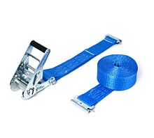 Metaltis spanband met sleufgatfitting of eindfitting voor bindrail