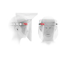 Todo - Protección COVID-19 Pantalla facial - Reutilizable - Transparente