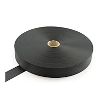 Todo - Black Webbing Cinta cinturón - 2200kg - 48mm - rollo - Negro