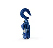 Accesorios elevación para cables Polea giratoria pasteca con gancho para cable - 2t