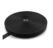 Todo - Black Webbing Cinta de polipropileno - 1000kg - 50mm - rollo de 100m - negro