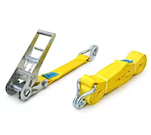 Todas 10T - 10m - 75mm - de 2 partes - ganchos cerrados - Amarillo