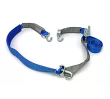 Transporte coches, de 2/3 partes 50mm - 5T - 3m+0,3m - Ganchos giratorios + Funda antideslizante