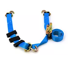 Todas 5T - 2,5m - 50mm - Ganchos giratorios - Topes antideslizantes - Sistema porta coches